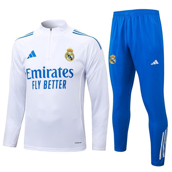 Sudadera De Training Real Madrid 2025-2026 Blanco 5